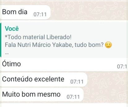 Depoimento de nutricionista 6