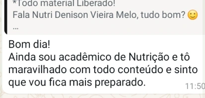 Depoimento de nutricionista 9